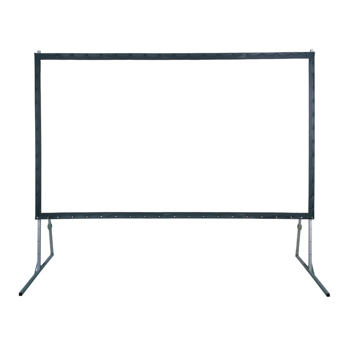 DMT Fast-Setup Pro 2660 x 1578 mm (8 3/4 ft x 5 ft) 16:9 Fast Fold Projection Screen (Front and Rear Surface)