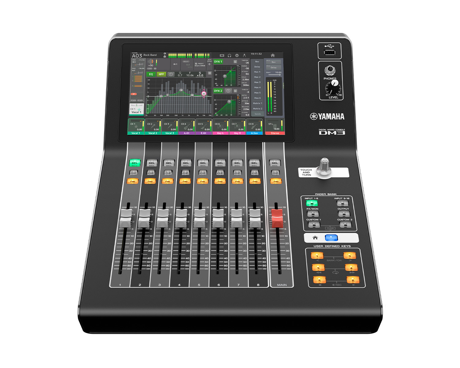 Yamaha DM3S Standard Compact Digital Mixer 16 Mono/ 1 Stereo/2 FX Return