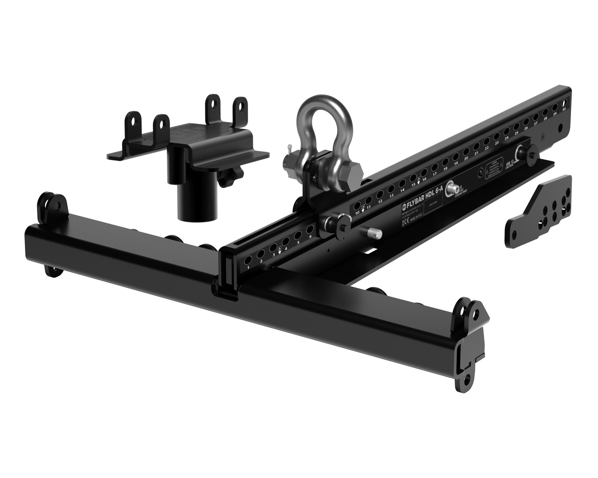 RCF FLBHDL6 Suspension Bar for HDL6-A (Black)