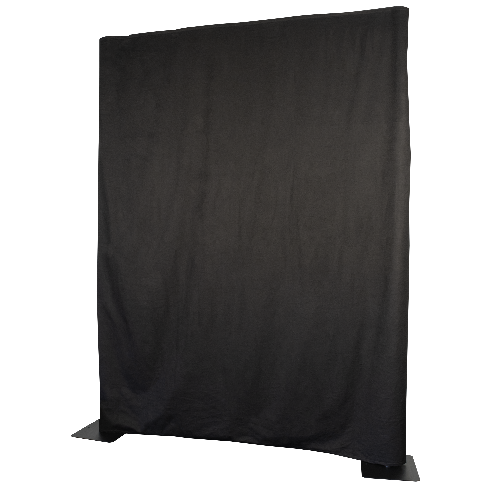 3.3m x 4m (WxH) Black Curtain with Pipe and Drape Support System