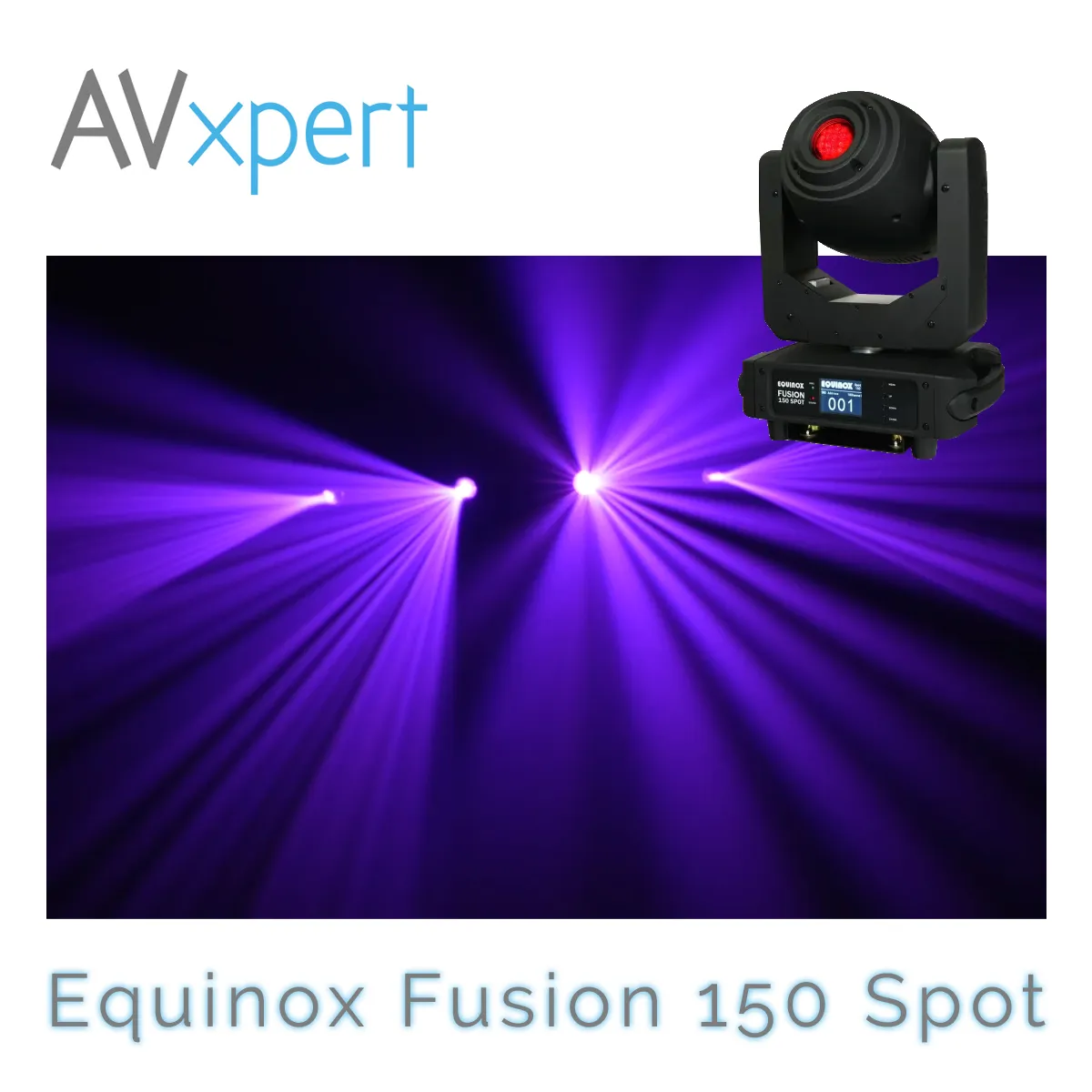 Equinox Fusion 150 Spot LED 150W Moving Head