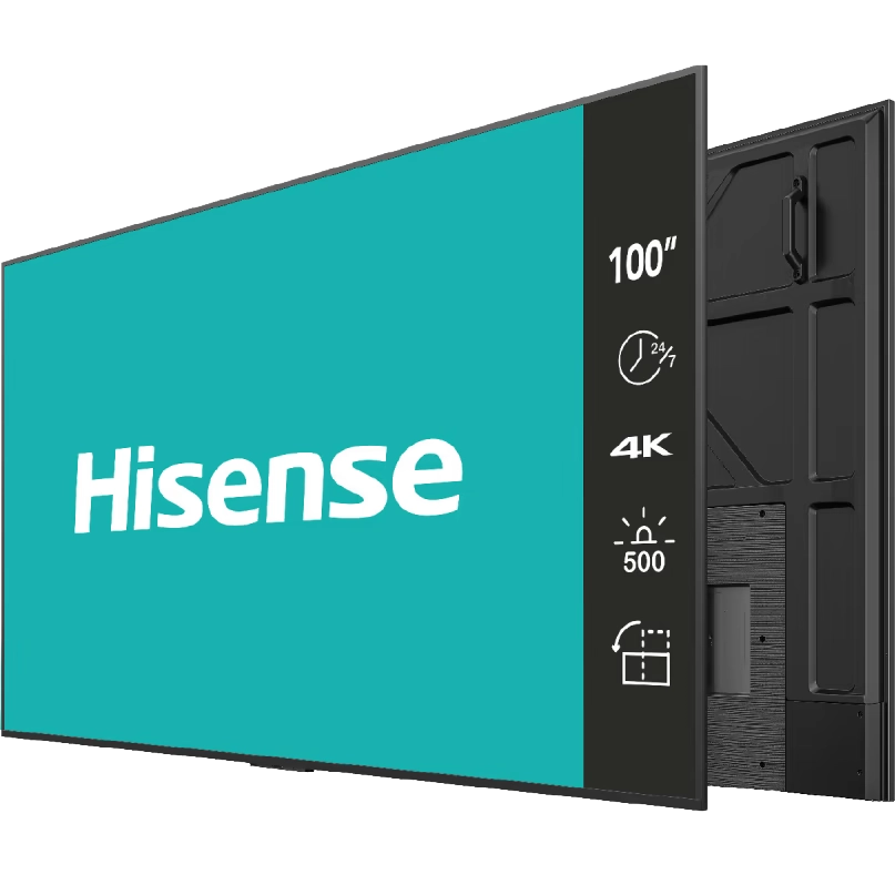 100" Hisense HS-100BM66D 4K UHD Commercial Display