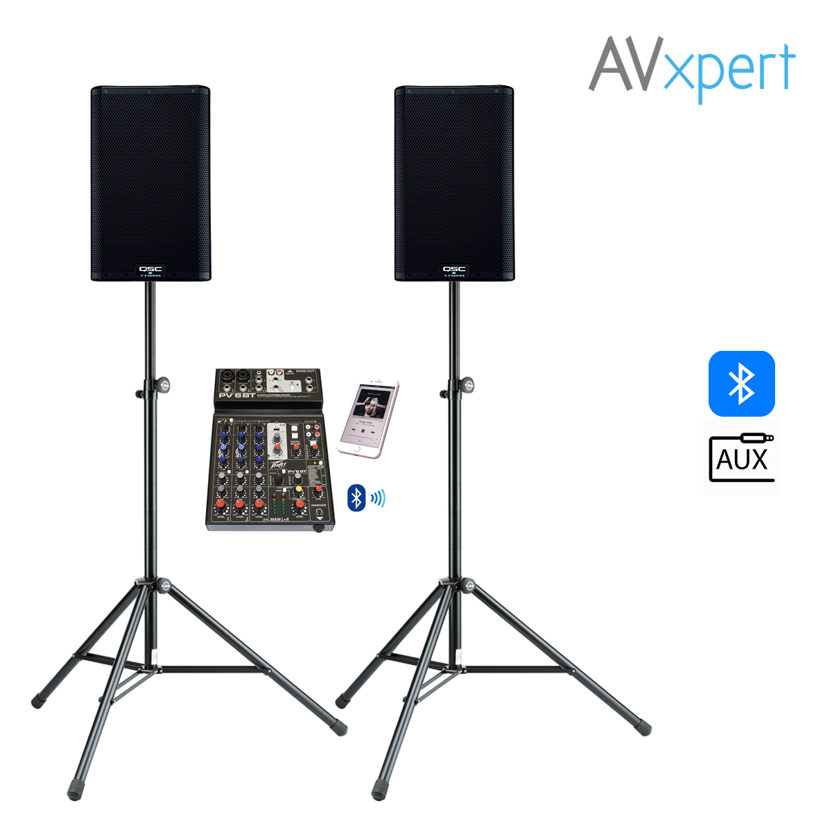 QSC K8.2 Sound System
