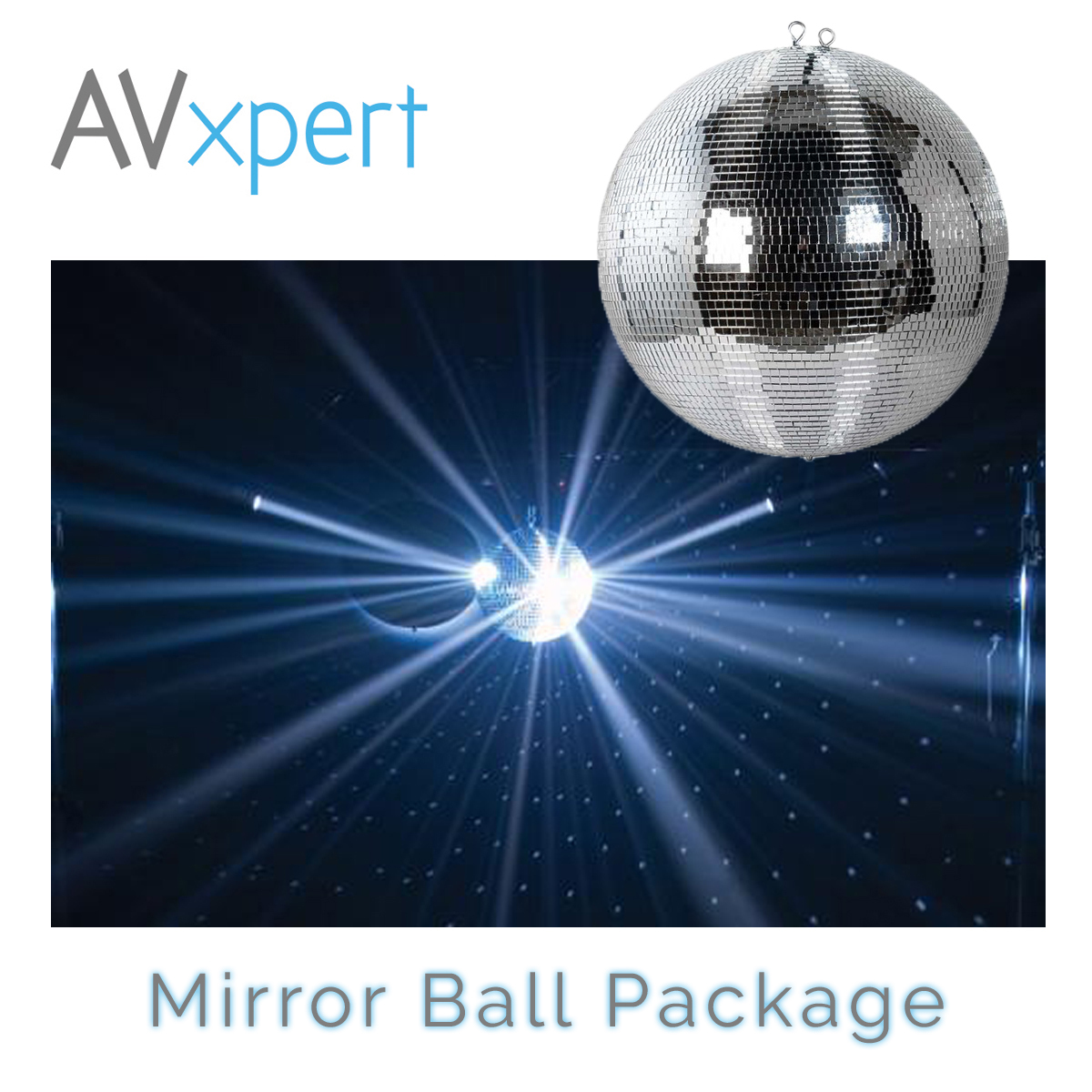 Extra Large (60cm) Mirror Ball Package