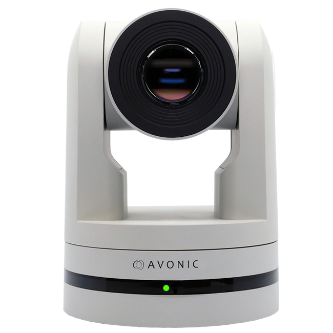 Avonic CM70-IP-W PTZ Camera (White) with 20x Optical Zoom