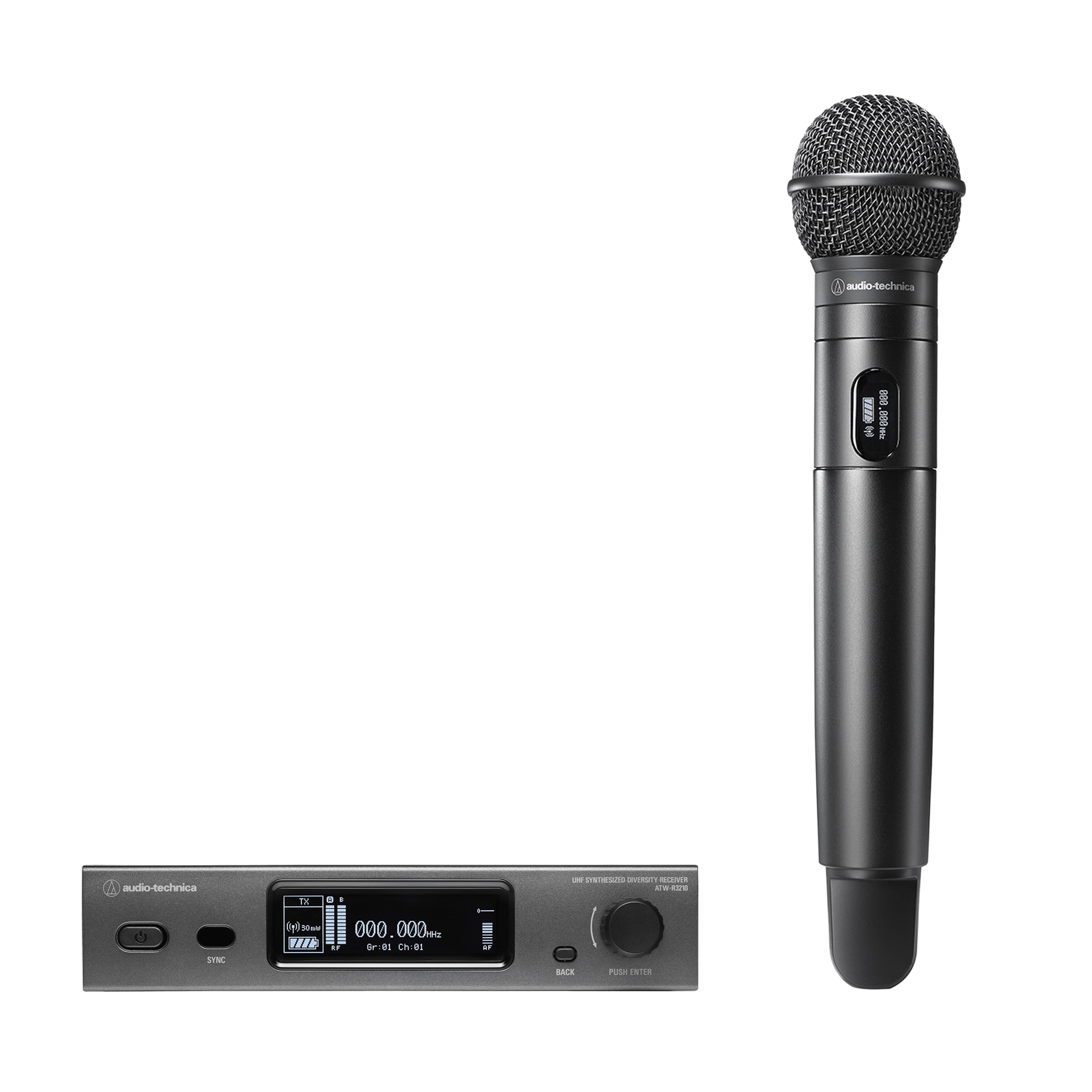 Audio Technica ATW-3212 C510 Wireless Handheld Mic Set (CH38)