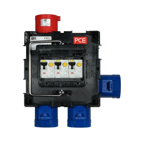 IMST Distribution Box 32A 3ph 415V In, 3 x 32A 240V Out (MDU)