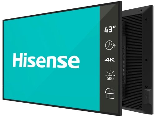 43" Hisense HS-43DM66D 4K UHD Commercial Display