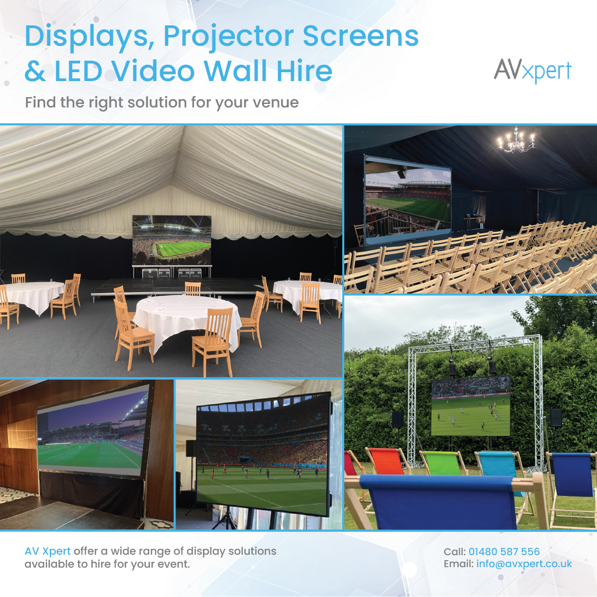 Led Screening Av World Cup Screening Hire: Displays, Projectors & LED Walls | AV Xpert